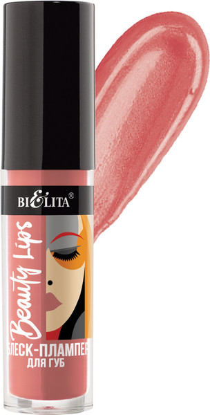 Изображение товара Блеск для губ Belita Beauty Lips тон 05 Sweet Apricot (5мл)