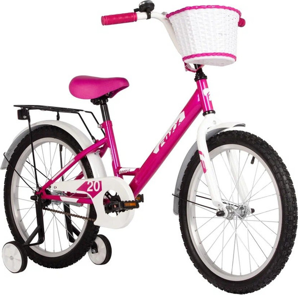 Изображение товара Детский велосипед Foxx Simple 20 / 204SIMPLE.PN5 (розовый, разобранный, в коробке)
