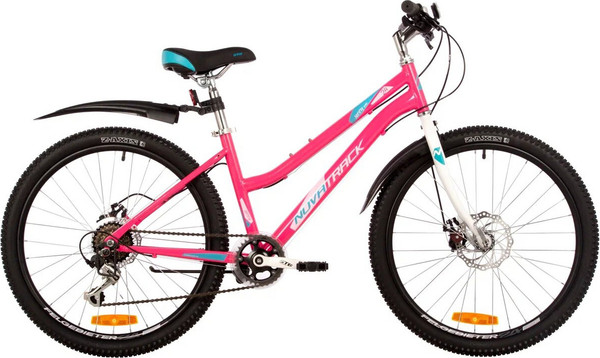 Изображение товара Велосипед Novatrack Jenny 24 / 24SHD.JENNY.12PN23 (розовый)