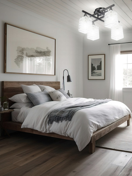 Изображение товара Люстра Aitin-Pro НПБ 02-4x60-101 / 6298/4 (черный/хром)