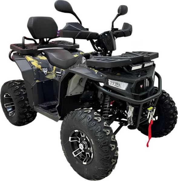 Изображение товара Квадроцикл Motax Grizlik W200 (черный/желтый камуфляж)
