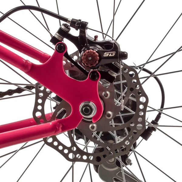 Изображение товара Велосипед Novatrack Jenny 24 / 24SHD.JENNY.12PN23 (розовый, разобранный, в коробке)