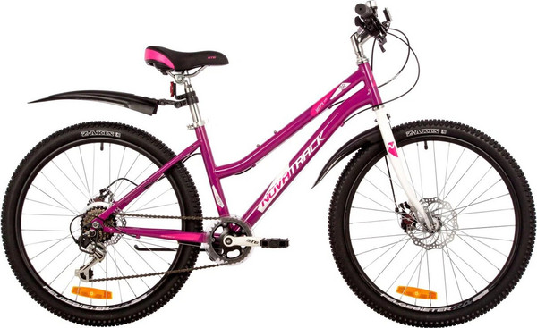 Изображение товара Велосипед Novatrack Jenny 24 / 24SHD.JENNY.12PR23 (пурпурный, разобранный, в коробке)