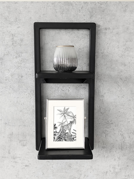 Изображение товара Полка Stal-Massiv Fly-BH (черный)