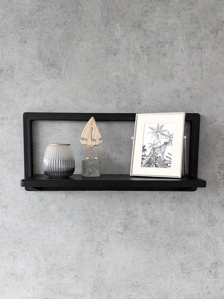 Изображение товара Полка Stal-Massiv Fly-BL (черный)