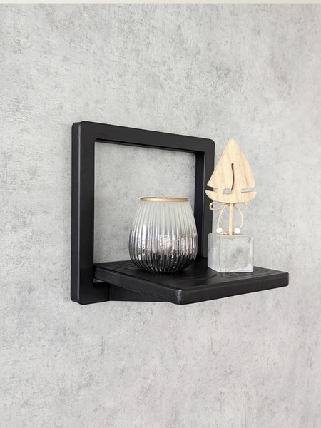 Изображение товара Полка Stal-Massiv Fly-BS (черный)