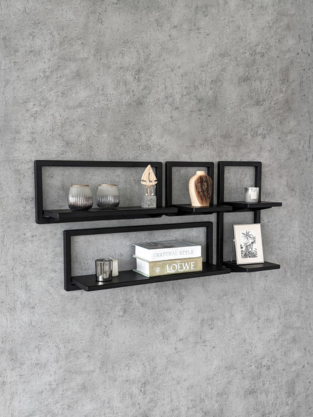 Изображение товара Полка Stal-Massiv Fly-BS (черный)