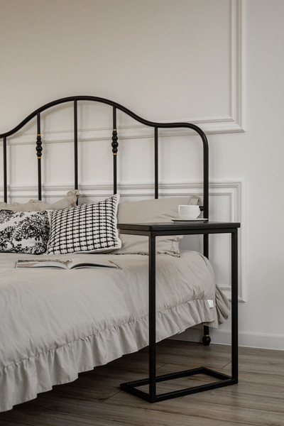 Изображение товара Приставной столик Stal-Massiv Goose (черный/черный)