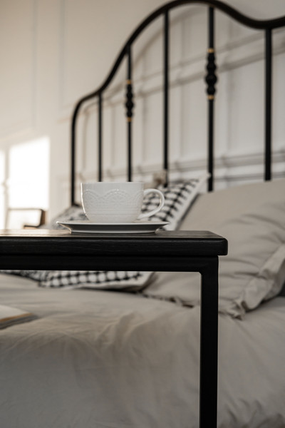 Изображение товара Приставной столик Stal-Massiv Goose (черный/черный)