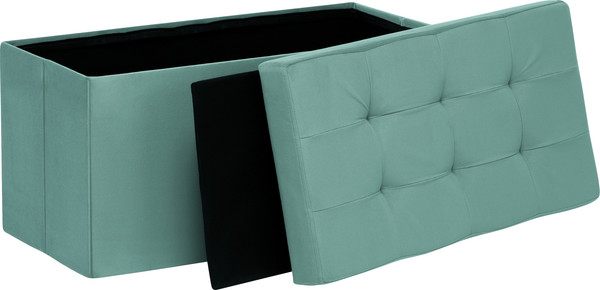 Изображение товара Пуф Импэкс Leset Леда складной с крышкой (велюр Velutto 43/зеленый)