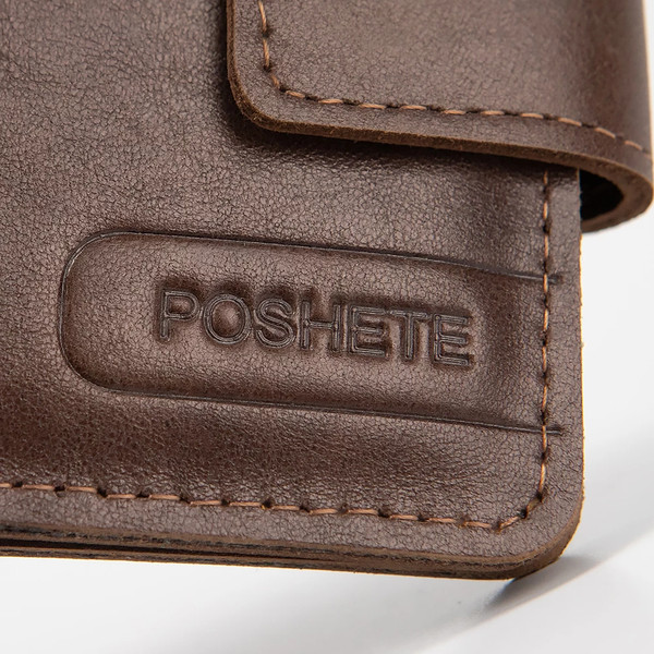 Изображение товара Портмоне Poshete 604-045/1-V/NP-BRW (коричневый)