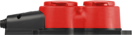 Изображение товара Колодка удлинителя ЭРА KX-2e-RED-IP44 / Б0068443