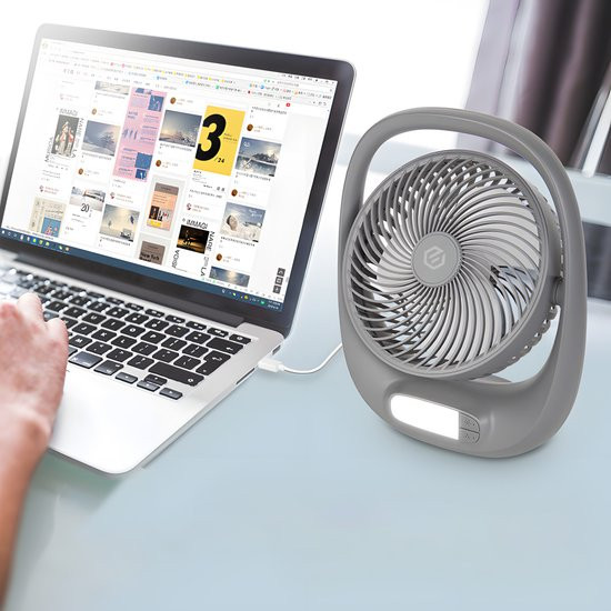 Изображение товара Вентилятор Evolution AirLeaf AL-101 (серый)