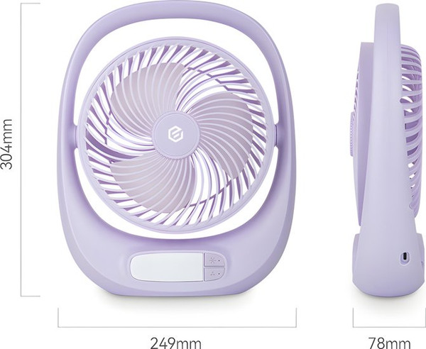 Изображение товара Вентилятор Evolution AirLeaf AL-101 (фиолетовый)