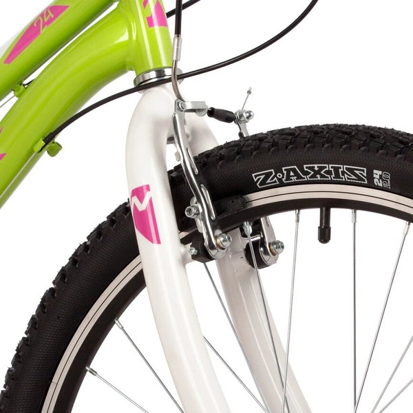 Изображение товара Велосипед Novatrack Jenny 12 / 24SHV.JENNY.12GN23 (салатовый, разобранный, в коробке)