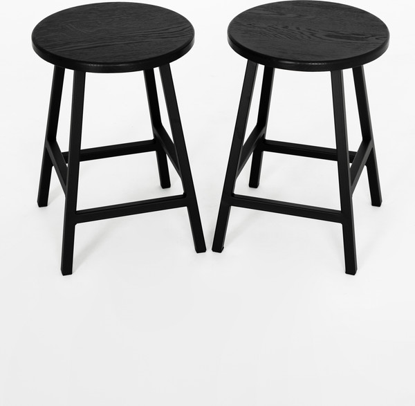 Изображение товара Набор табуретов Stal-Massiv SMH-245 (2шт, черный/черный)