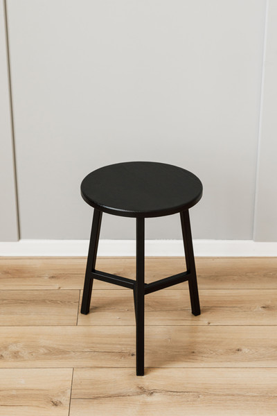 Изображение товара Табурет Stal-Massiv TRH-45 (черный/черный)