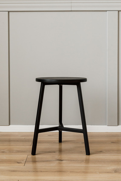 Изображение товара Табурет Stal-Massiv TRH-45 (черный/черный)