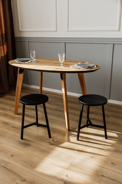 Изображение товара Табурет Stal-Massiv TRH-45 (черный/черный)