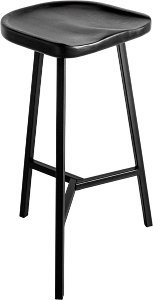Изображение товара Табурет барный Stal-Massiv PopART-78 (черный/черный)