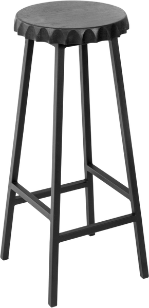 Изображение товара Табурет барный Stal-Massiv Smbeer-65 (черный/черный)