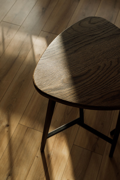 Изображение товара Табурет барный Stal-Massiv Delta-76 (мореный/черный)