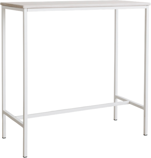 Изображение товара Барный стол Stal-Massiv LT-108 (дуб беленый/белый)