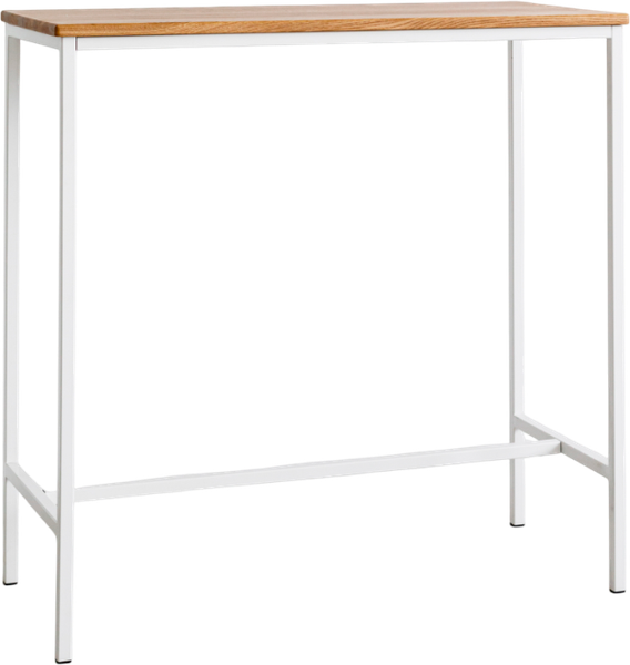 Изображение товара Барный стол Stal-Massiv LT-108 (дуб натуральный/белый)