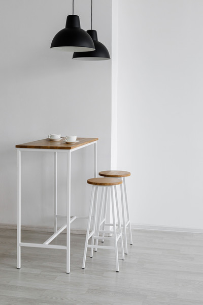 Изображение товара Барный стол Stal-Massiv LT-95 (дуб натуральный/белый)