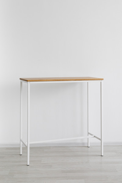 Изображение товара Барный стол Stal-Massiv LT-95 (дуб натуральный/белый)