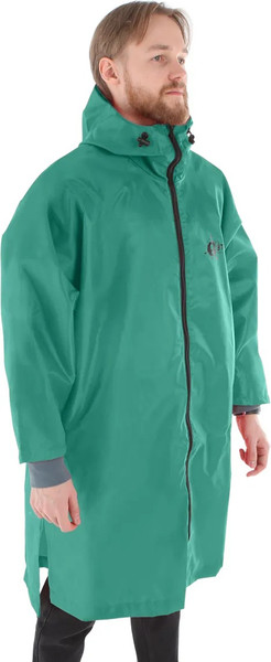 Изображение товара Пончо для охоты и рыбалки BTrace Rain Zipper / V0631-XXL-GR (р.52-56, зеленый)