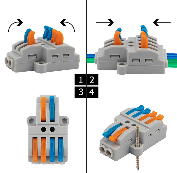 Изображение товара Набор клемм Rexant 07-5235-05 (5шт)