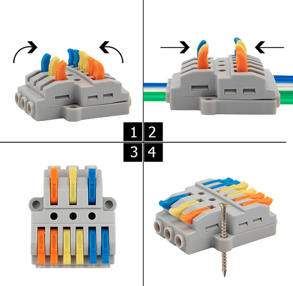 Изображение товара Набор клемм Rexant 07-5233-05 (5шт)
