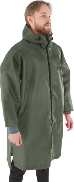 Изображение товара Пончо для охоты и рыбалки BTrace Rain Zipper / V0631-XXL-KH (р.52-56, хаки)