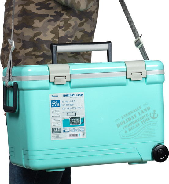 Изображение товара Термоконтейнер Shinwa Holiday Land Cooler / HLC-27H-BL (голубой)