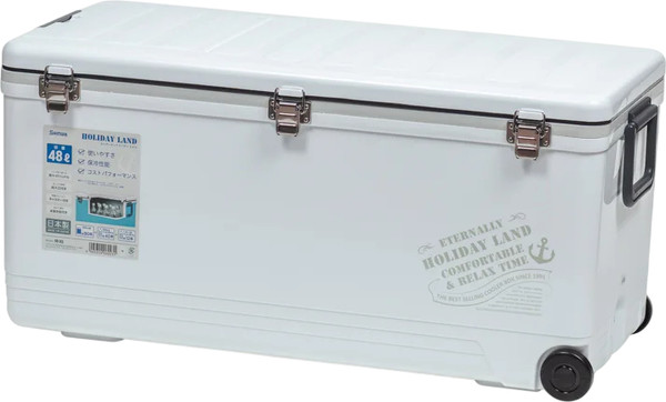 Изображение товара Термоконтейнер Shinwa Holiday Land Cooler / HLC-48H-W (белый)