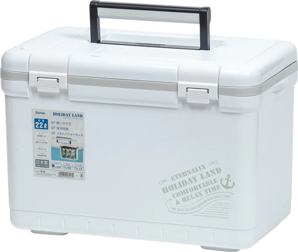 Изображение товара Термоконтейнер Shinwa Holiday Land Cooler / HLC-22H-W  (белый)