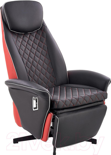 Изображение товара Кресло-реклайнер Halmar Camaro (черный/красный)