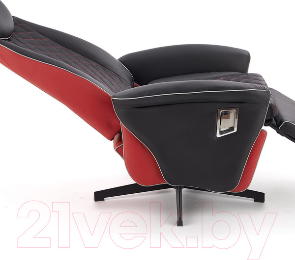 Изображение товара Кресло-реклайнер Halmar Camaro (черный/красный)