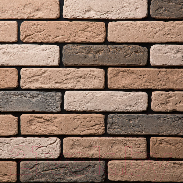 Изображение товара Декоративный камень гипсовый Air Stone Токио А01.21 (бежевый/светло-коричневый)