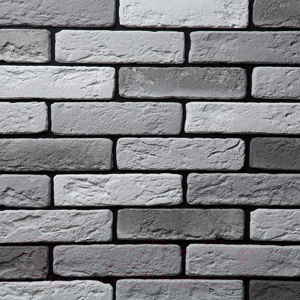 Изображение товара Декоративный камень гипсовый Air Stone Токио А01.30 (светло-серый/серый)