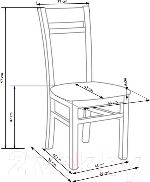 Изображение товара Стул Halmar Gerard 2 (белый/inari 91)