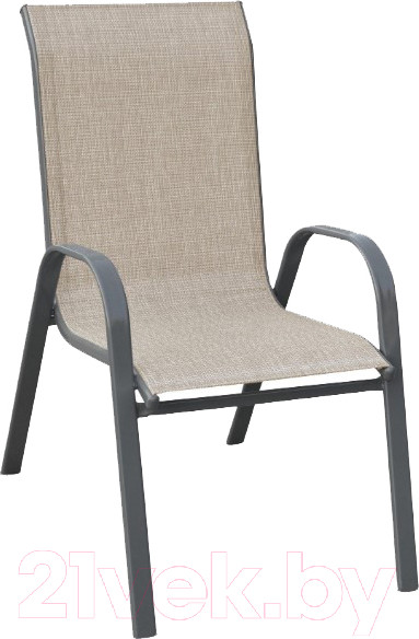 Изображение товара Стул садовый Halmar Mosler (серый/темно-серый)