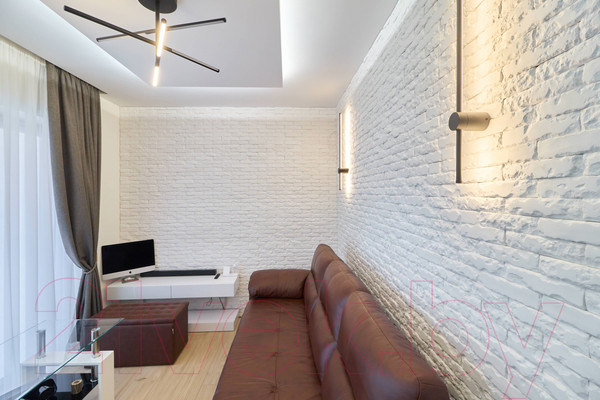 Изображение товара Декоративный камень гипсовый Air Stone Милан А10 (белый)