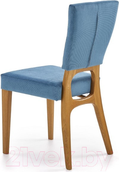 Изображение товара Стул Halmar Wenanty (морской/дуб медовый)