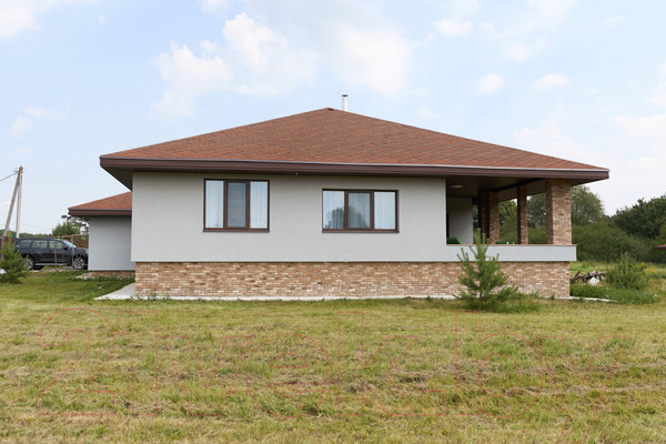 Изображение товара Декоративный камень бетонный Petra Версальский кирпич 11П3 (кремовый/серый/бордовый)