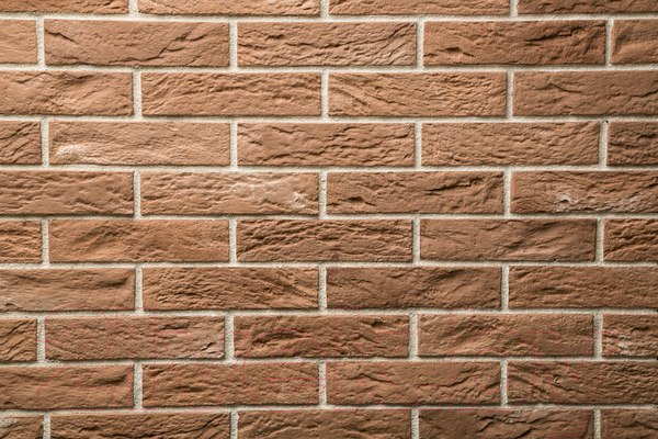 Изображение товара Декоративный камень бетонный Petra Туринский кирпич 12П1 (кирпичный)