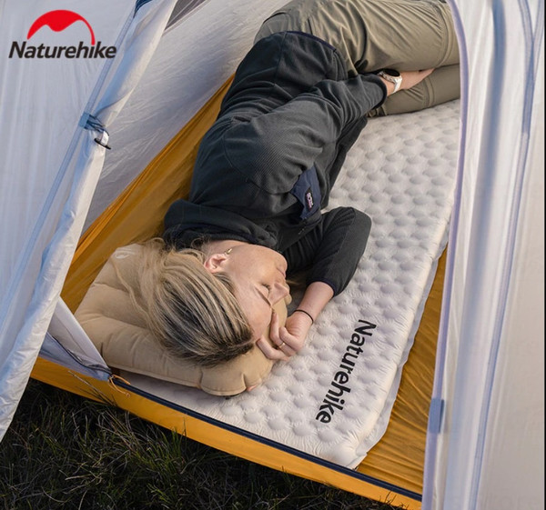 Изображение товара Туристический коврик Naturehike 185x55x3.5см / CNK2300DZ013-SQG (светло-серый)