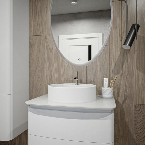 Изображение товара Умывальник Teymi Lina S D40 / T50191 (белый матовый)