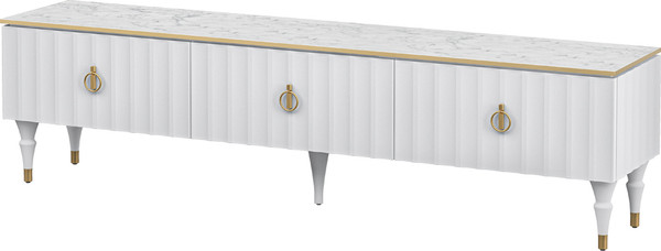 Изображение товара Тумба Мебель-Неман Лоренсо МН-043-07 (1) (белый/белый/белый)